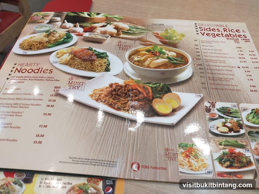 Hearty Noodles & Delectable Sides, Rice & Vegetables