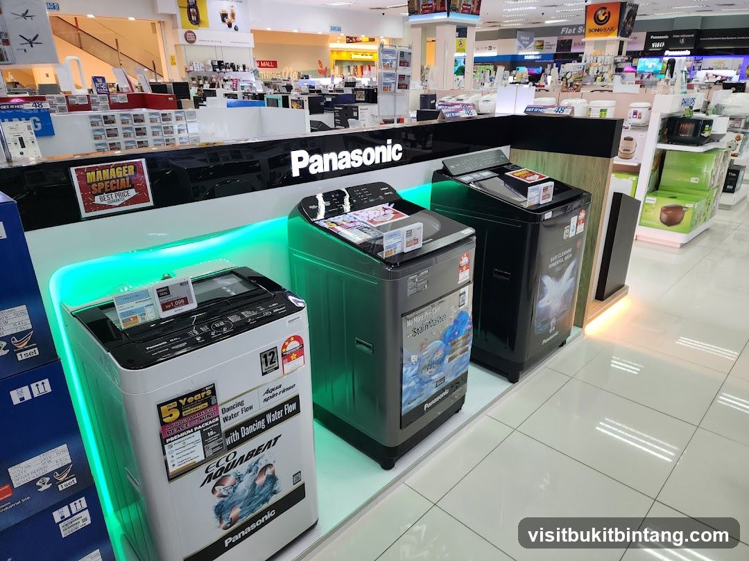 Panasonic Washing Machines Display