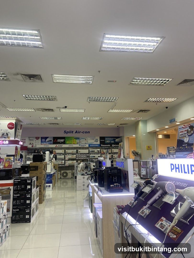 Electronics Store Interior