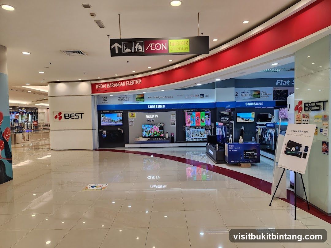 Electronics Store Display