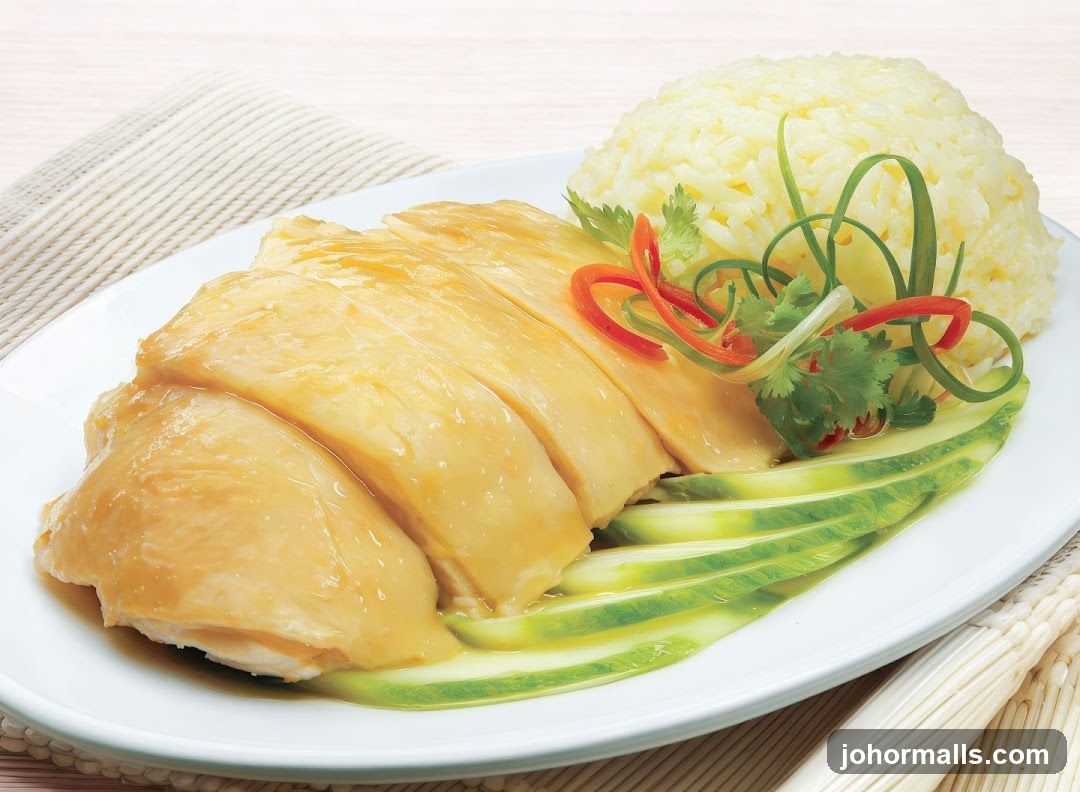 Hainanese Chicken Rice