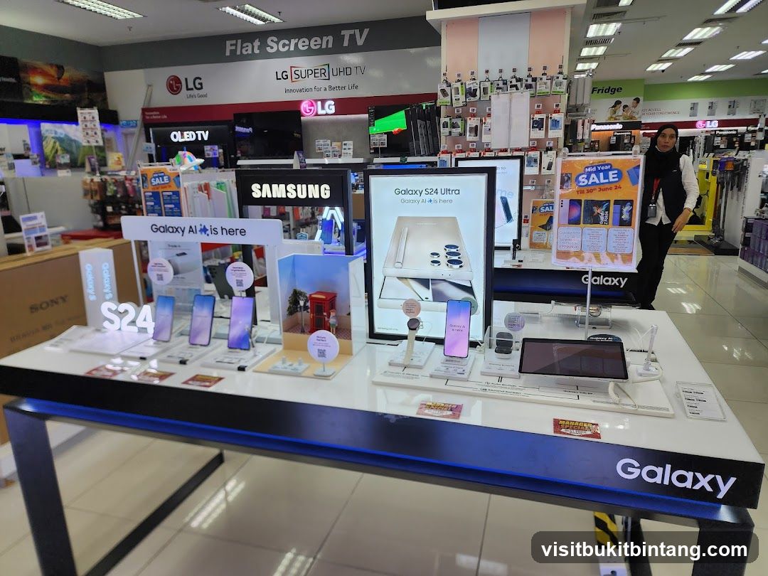 Electronics Store Display