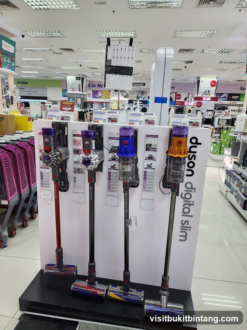 Dyson Vacuum Display