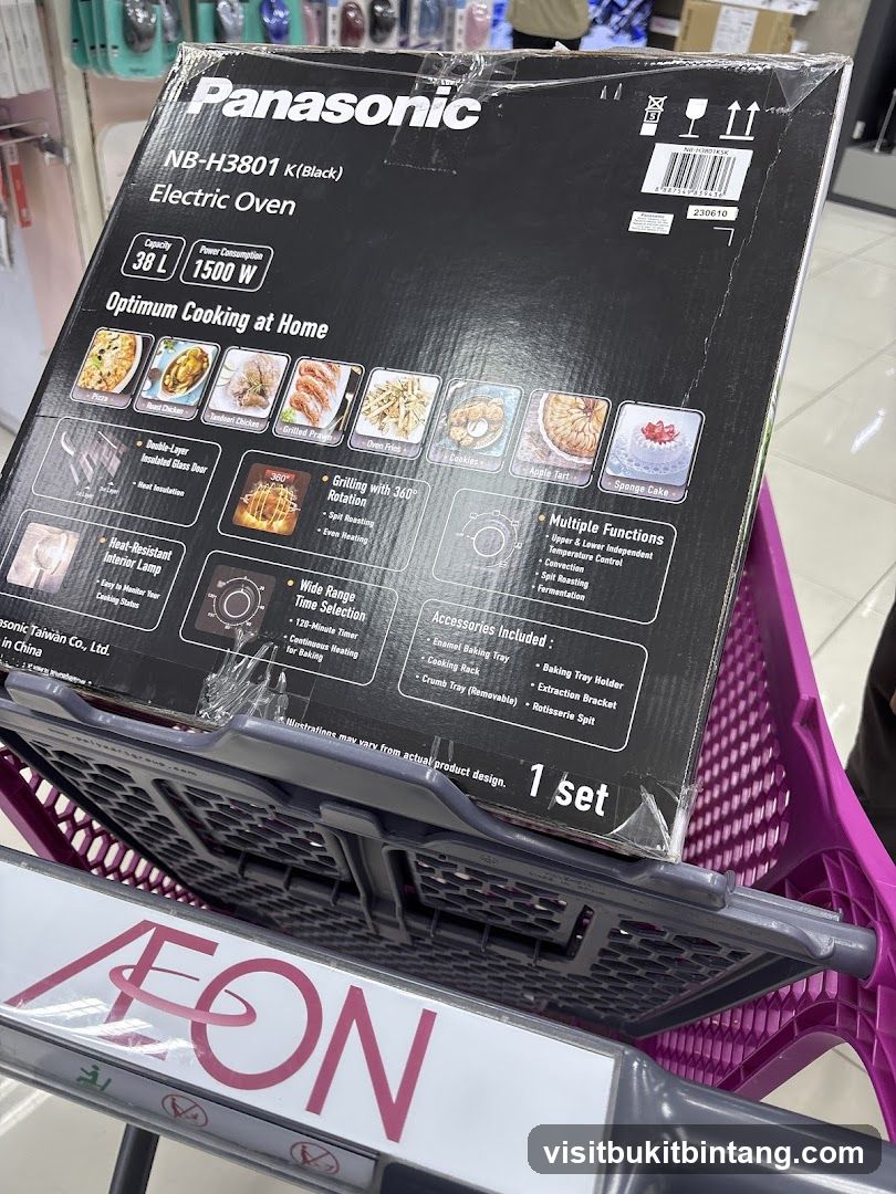 Panasonic Electric Oven Box