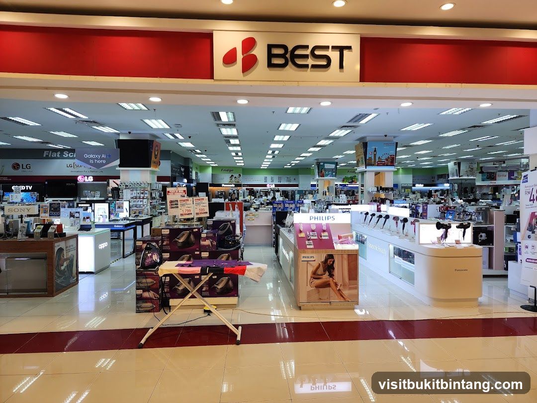 Electronics Store Interior
