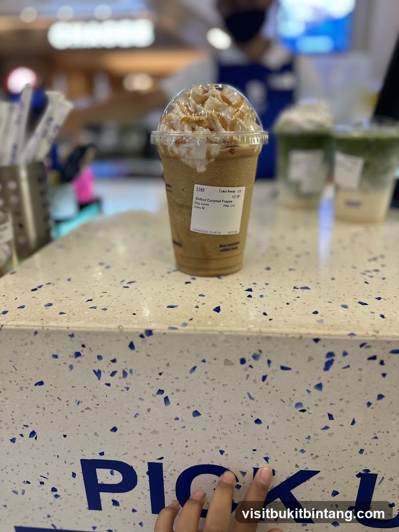 Salted Caramel Frappe