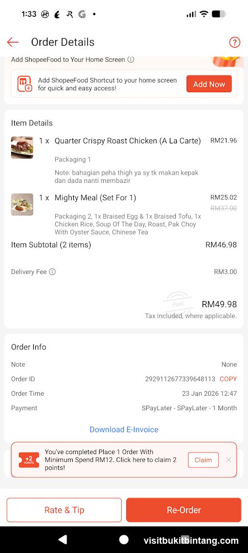 Order Details