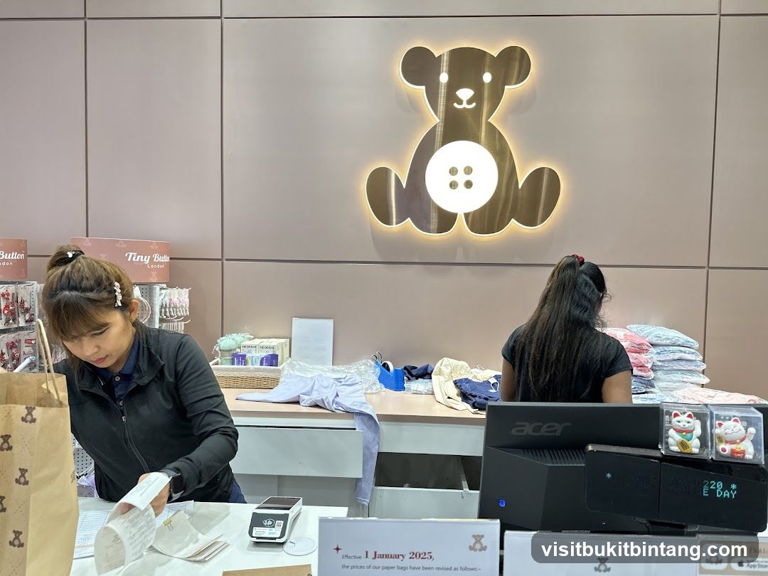 Store Counter with Staff