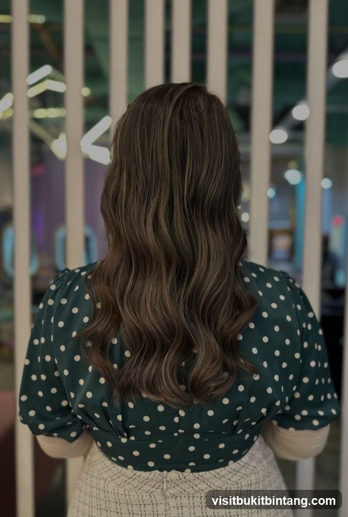 Woman with Wavy Hair