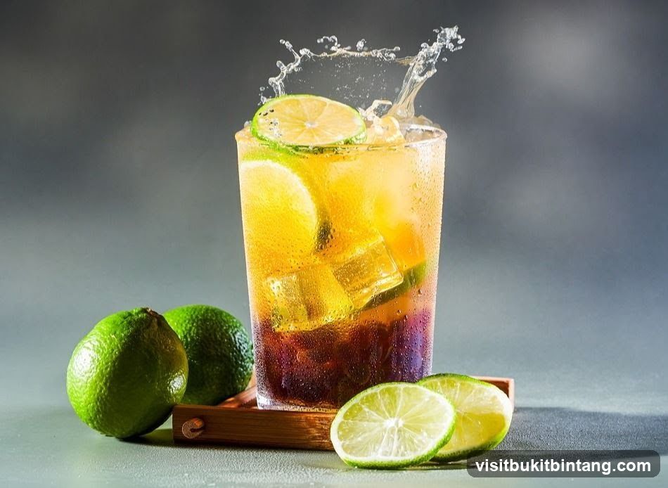 Iced Tea with Lime