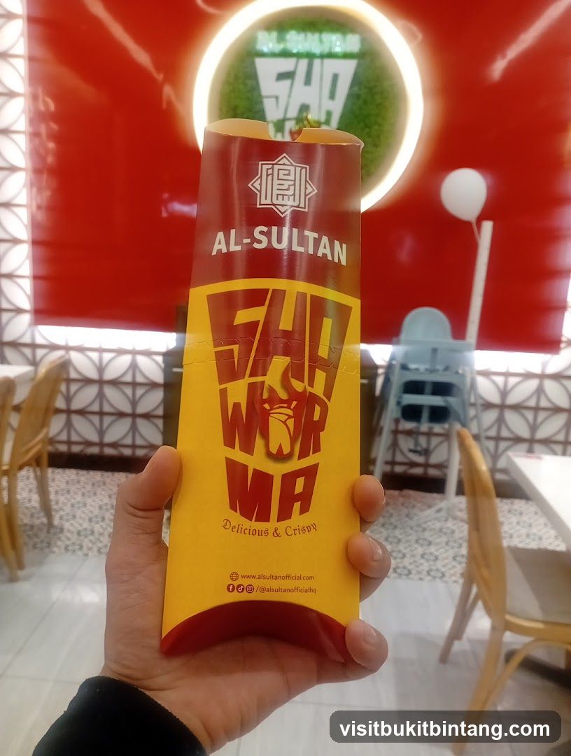 Al-Sultan Shawarma Packaging
