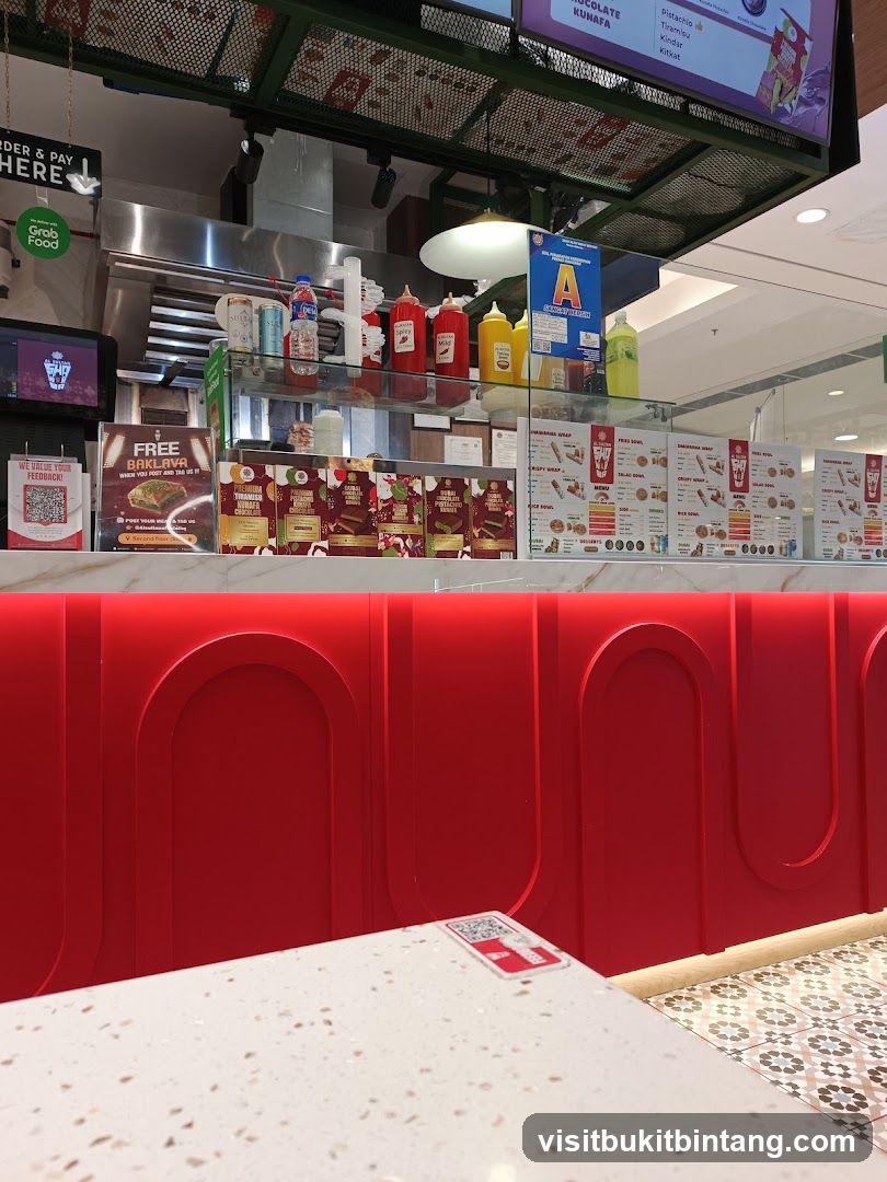 Dessert Shop Counter
