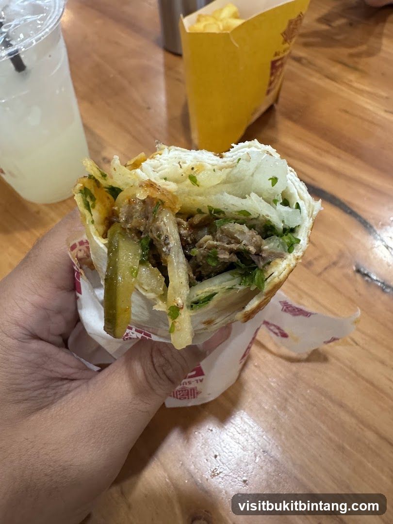 Shawarma and Fries