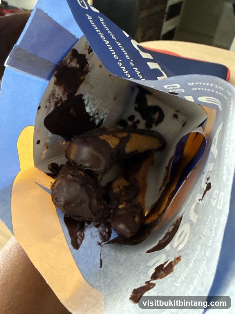 Chocolate-covered pretzels