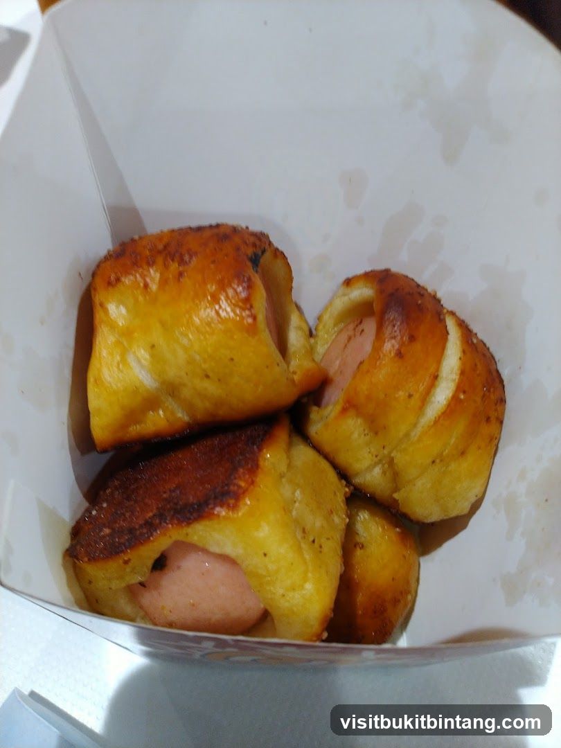 Pretzel Bites with Hot Dogs