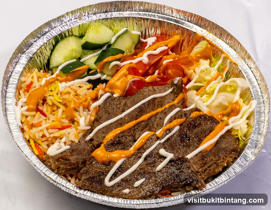 Beef and Rice Platter