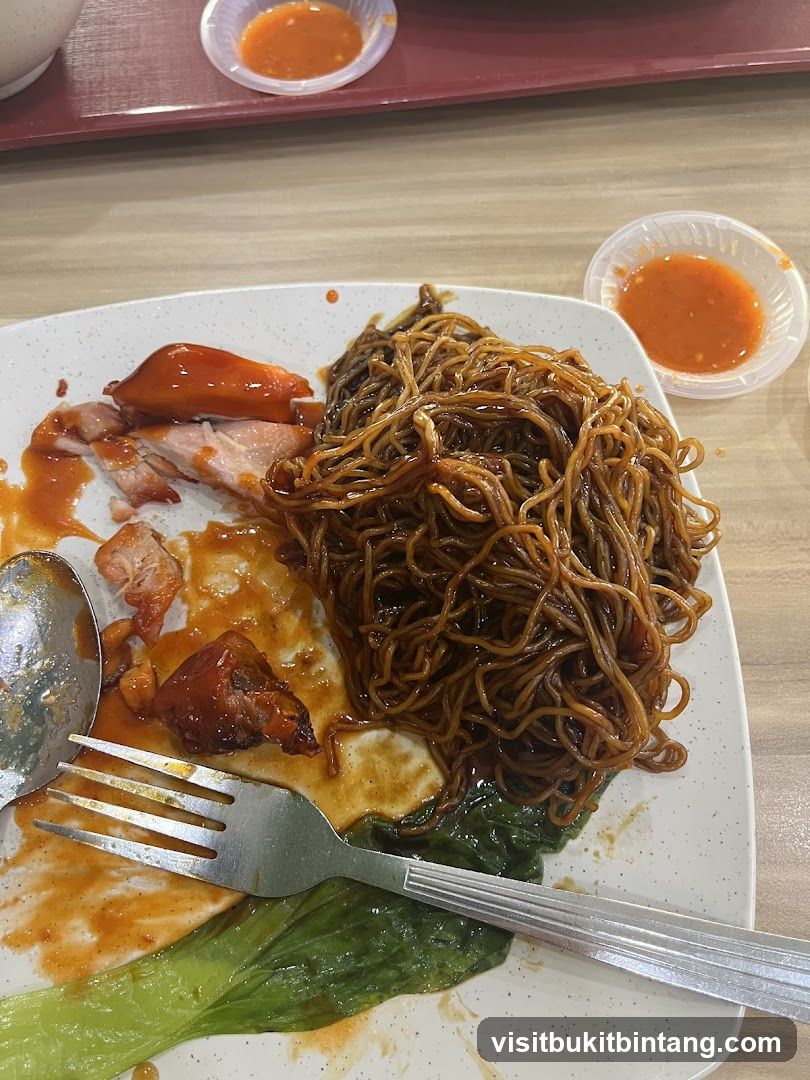 Noodles with Roasted Meat