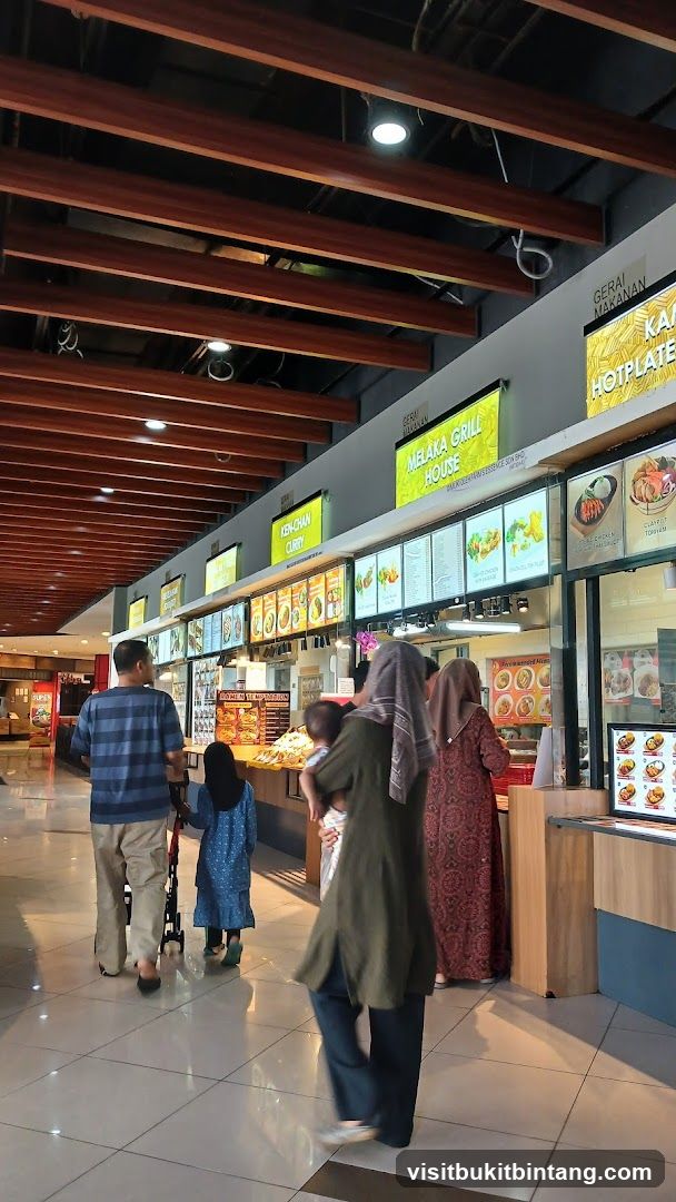 Food court stalls