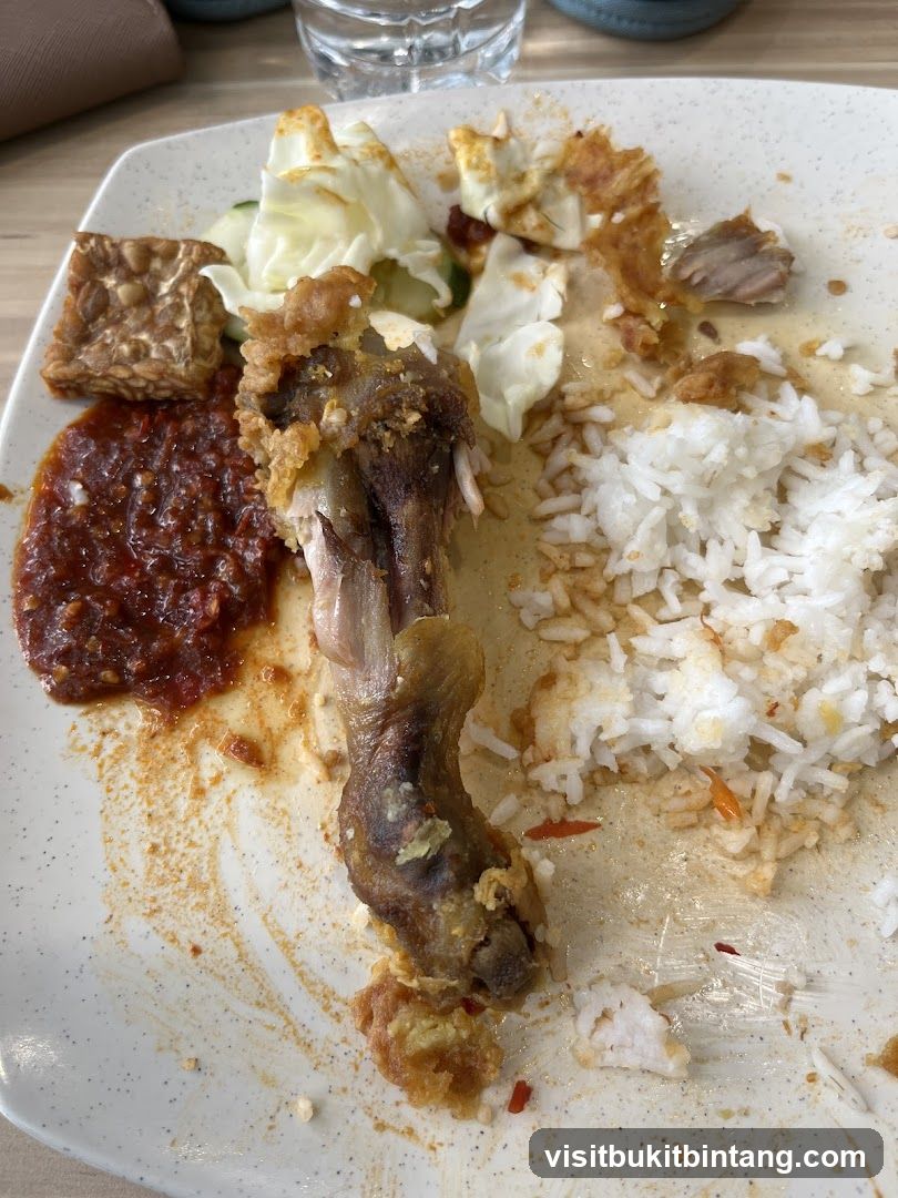 Leftover Fried Chicken Meal