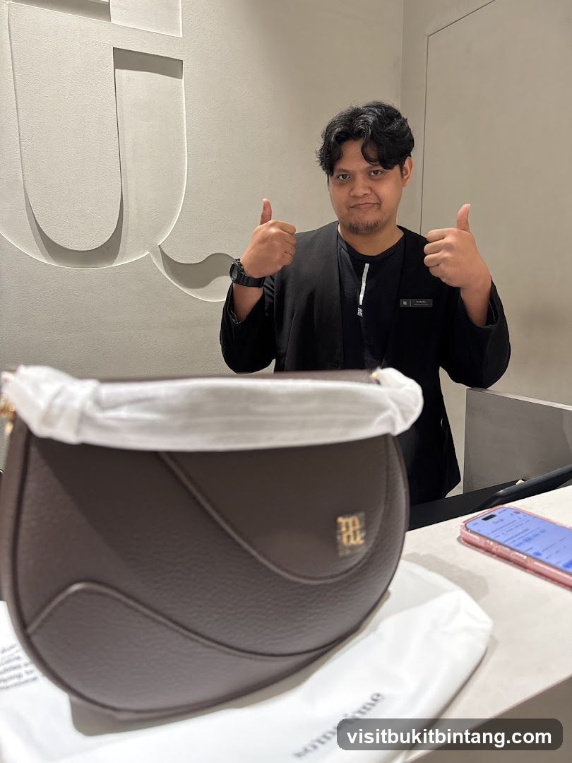 Man with Handbag