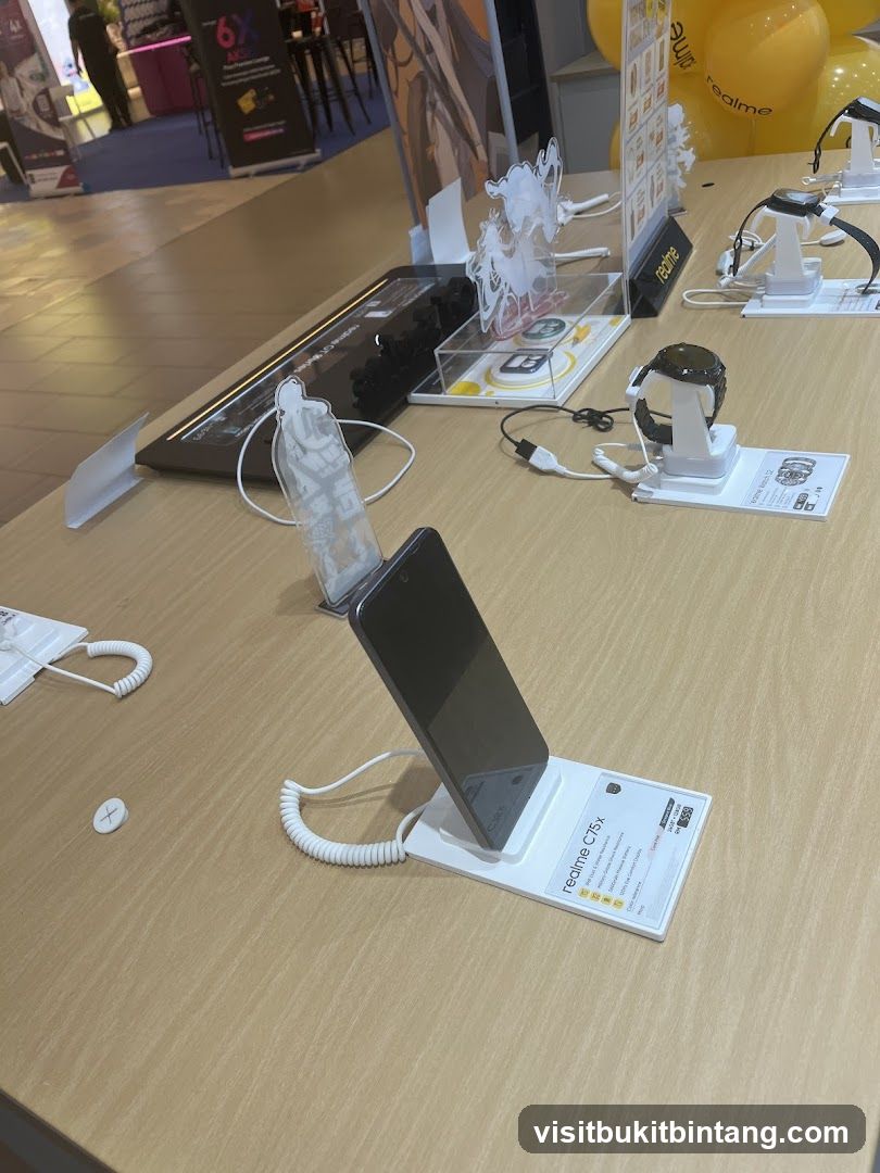 Realme Product Display
