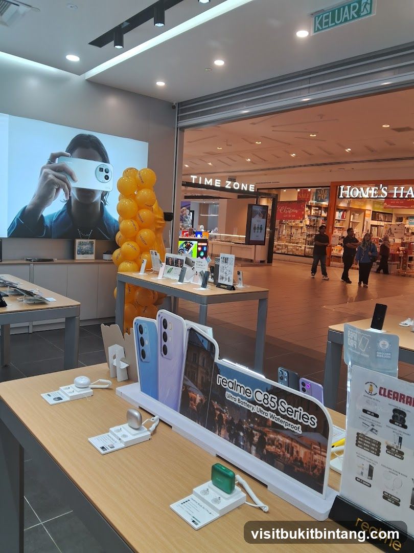 Realme Store Display