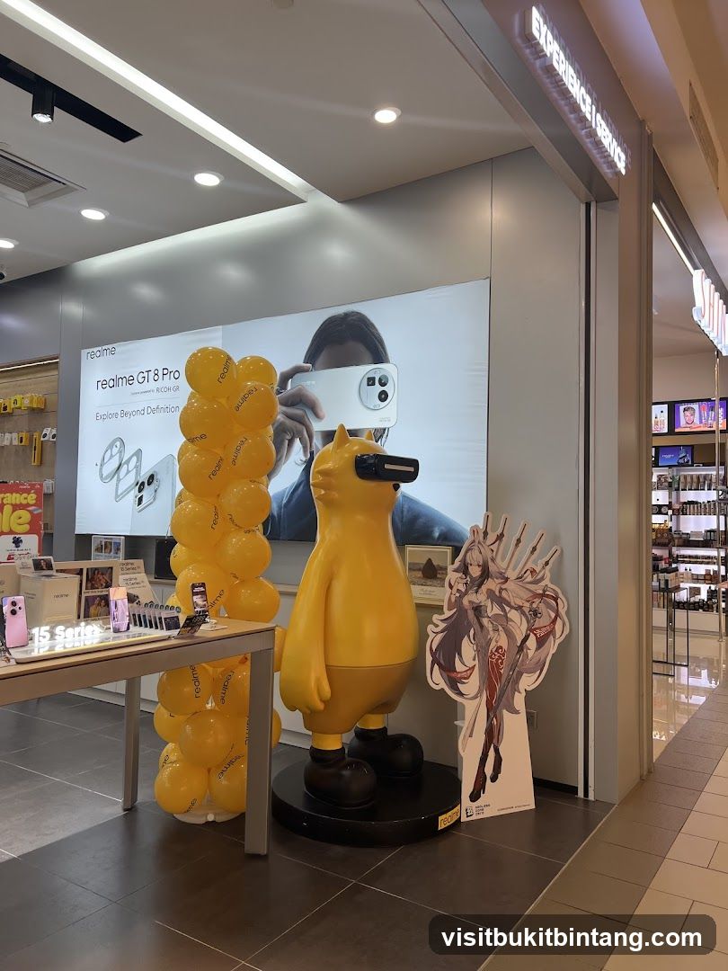 Realme Store Display