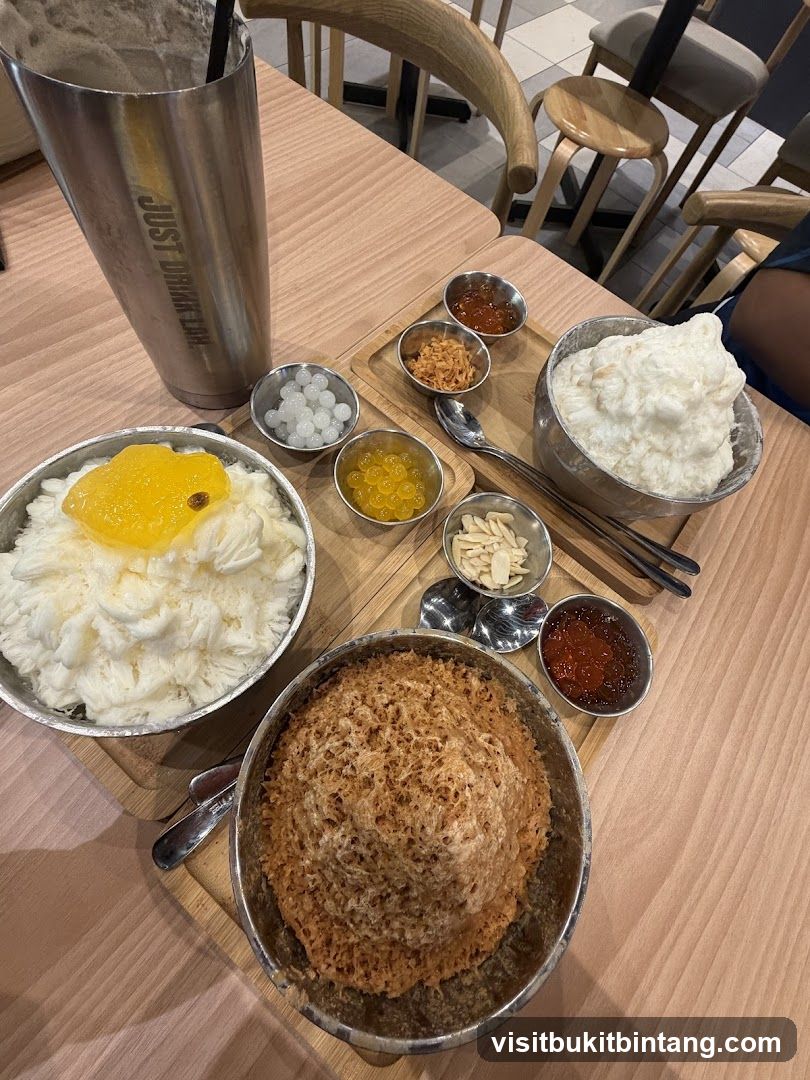 Dessert with Toppings