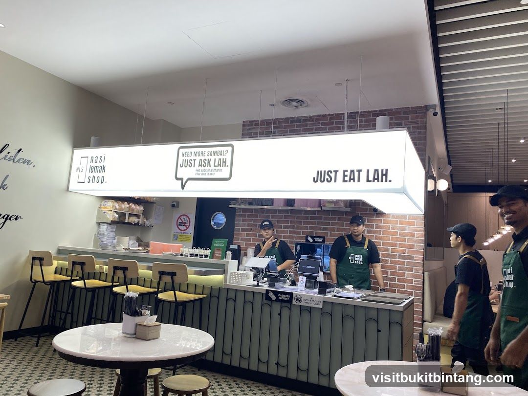 Nasi Lemak Shop Interior