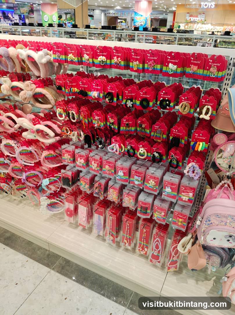 Hair Accessories and Jewelry Display