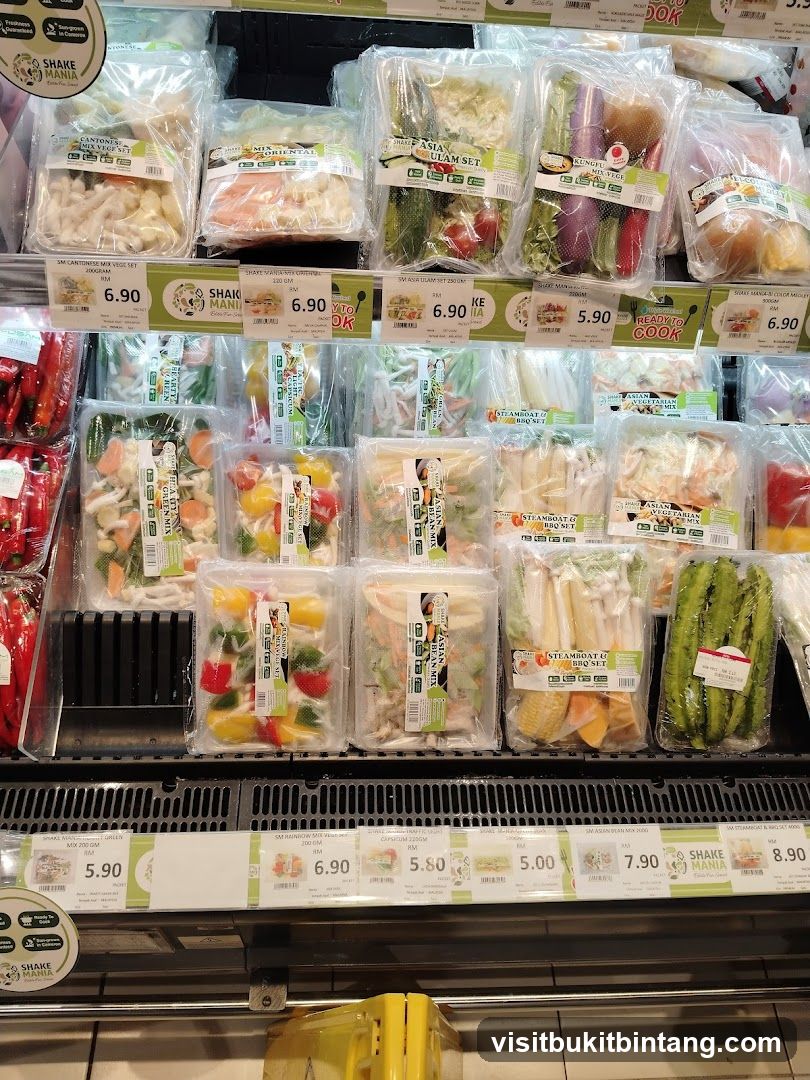 Pre-packaged Vegetable Mixes