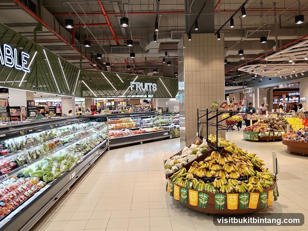 Supermarket Produce Section