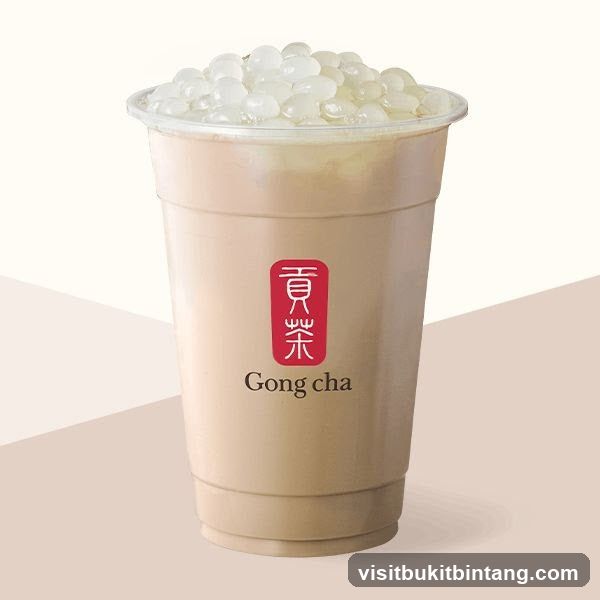 Gong Cha Milk Tea with Pearls