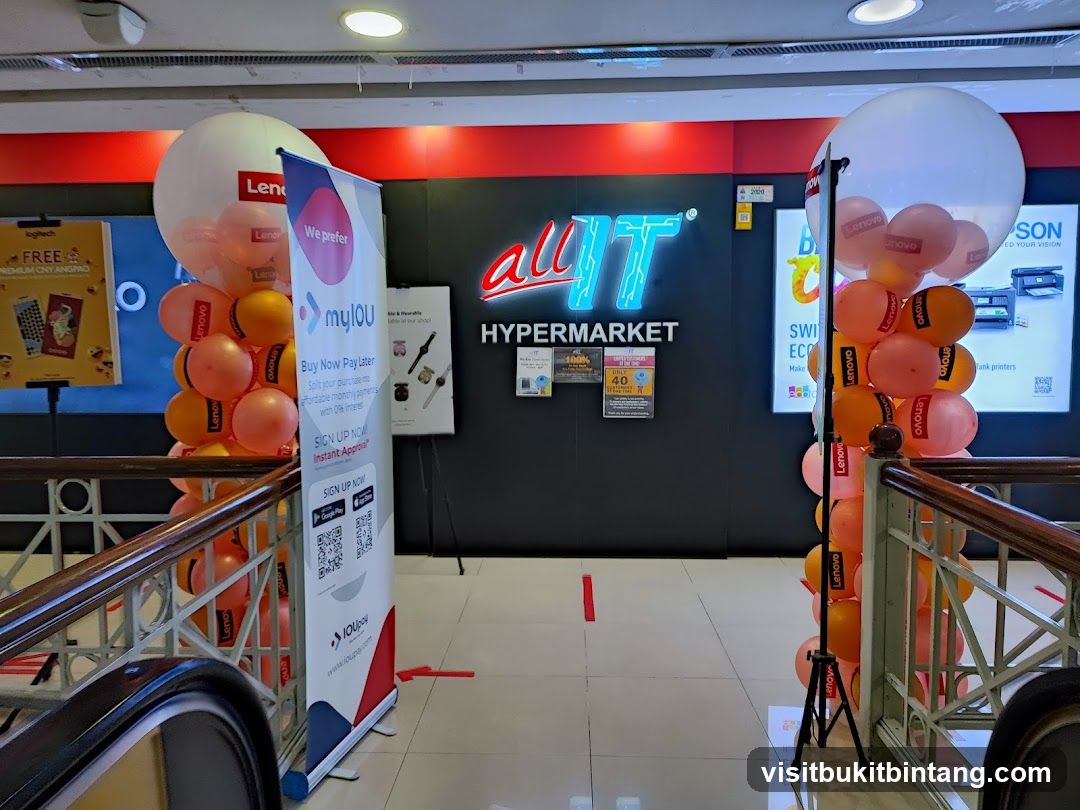 All IT Hypermarket Entrance