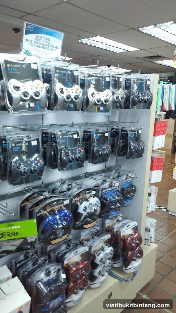 Video Game Controllers Display