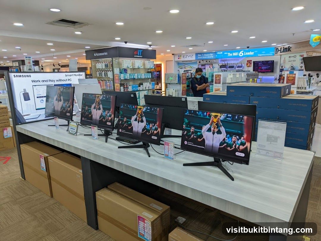 Electronics Store Display