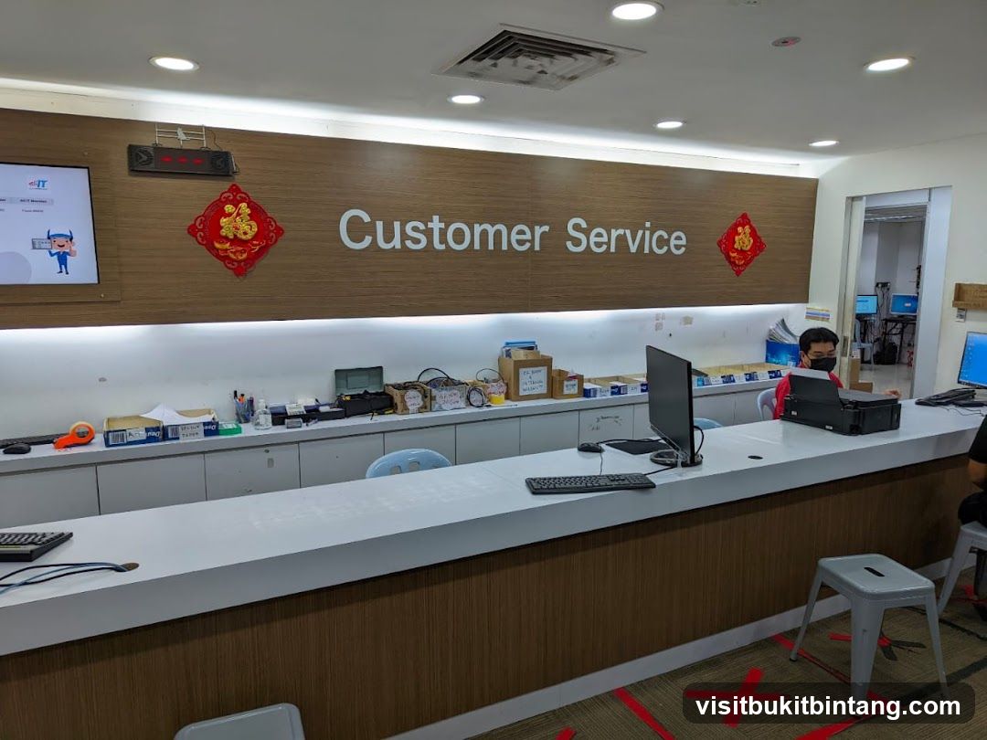 Customer Service Counter