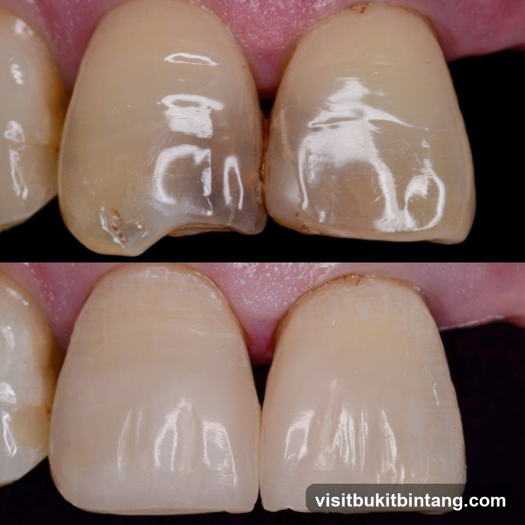Dental Crowns Before and After