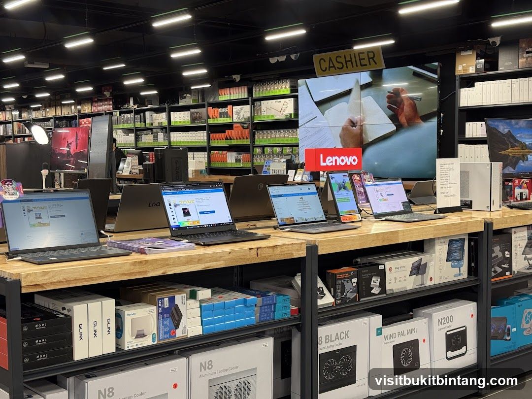 Electronics Store Display
