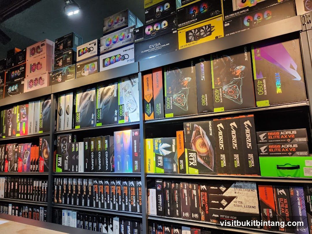 Computer Components Display