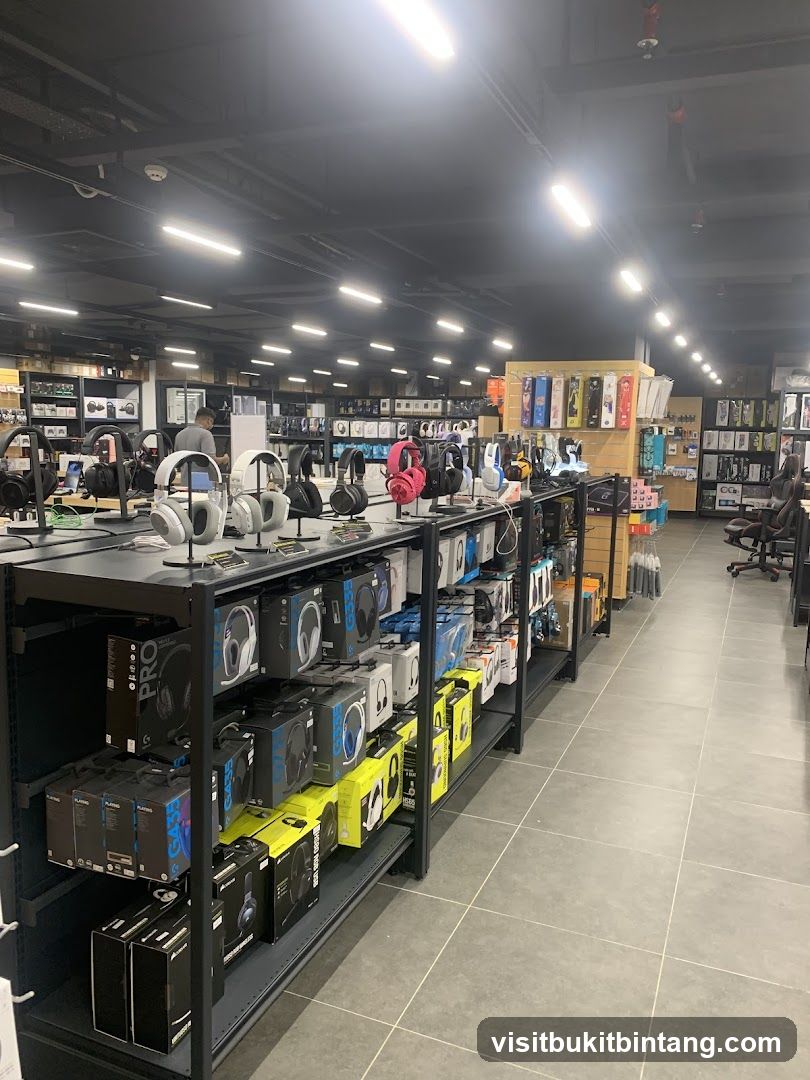 Electronics Store Interior