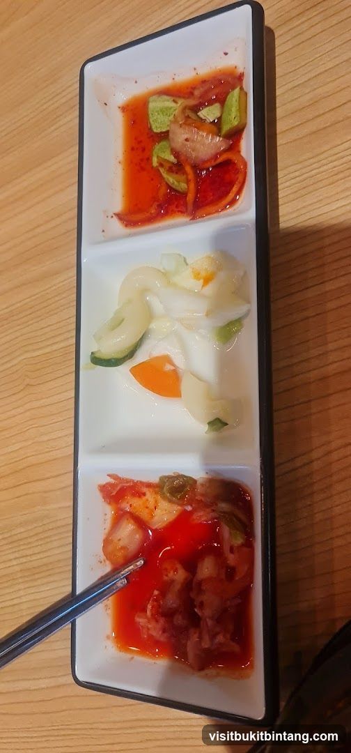 Trio of Pickled Vegetables
