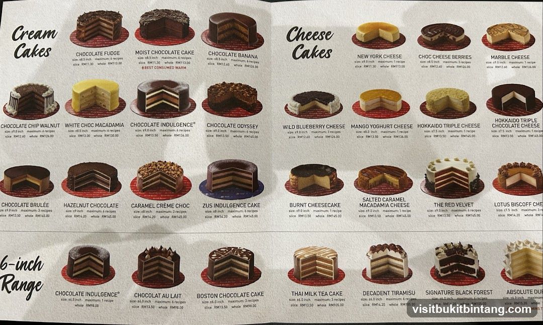 Cream Cakes and Cheese Cakes