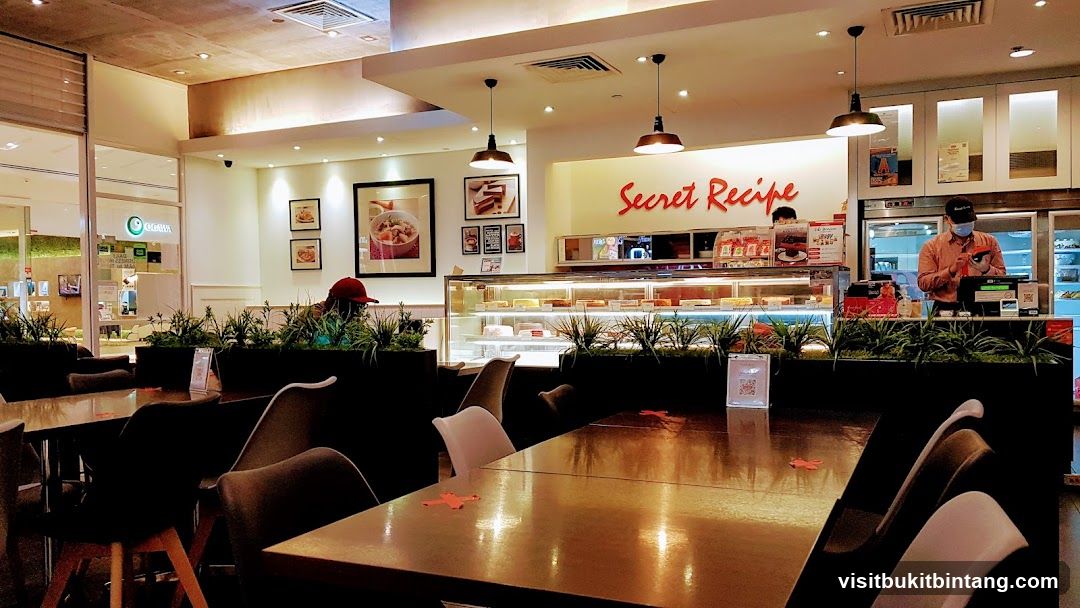 Interior of Secret Recipe cafe
