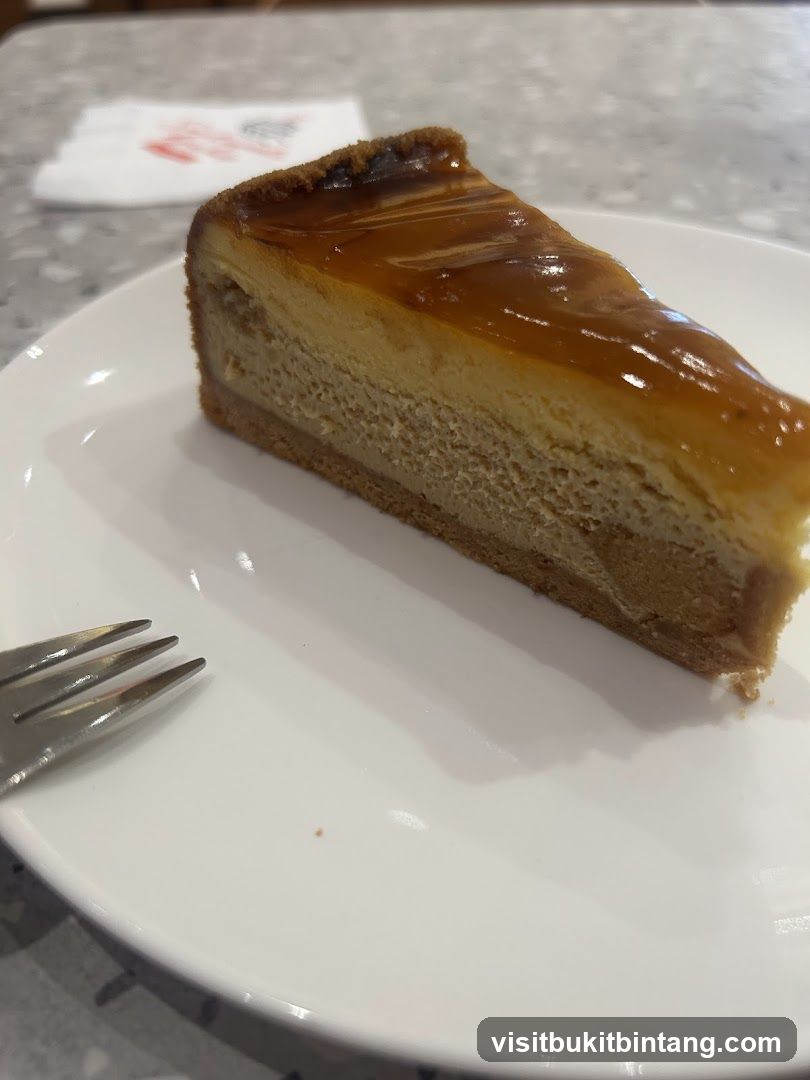 Caramel Cheesecake Slice