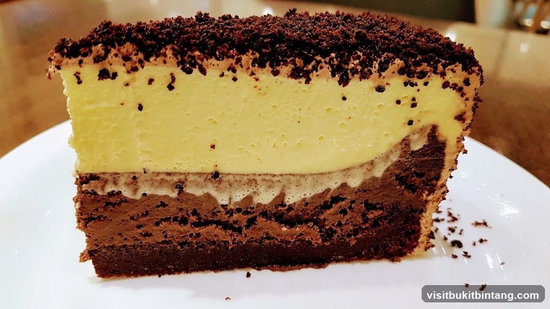 Chocolate Layer Cake Slice