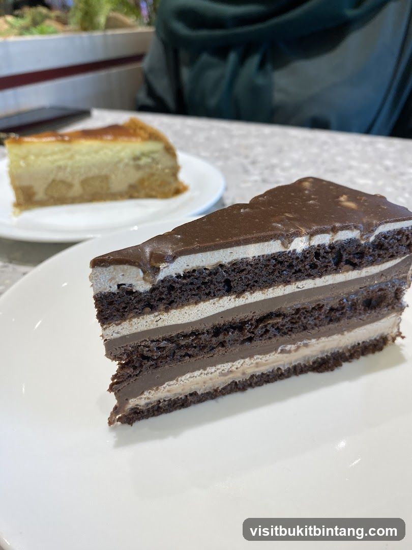 Chocolate Layer Cake and Cheesecake