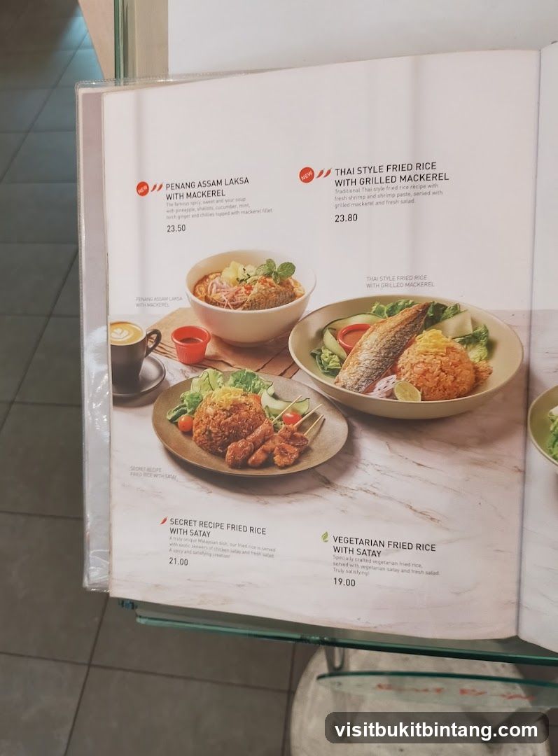 Menu Page