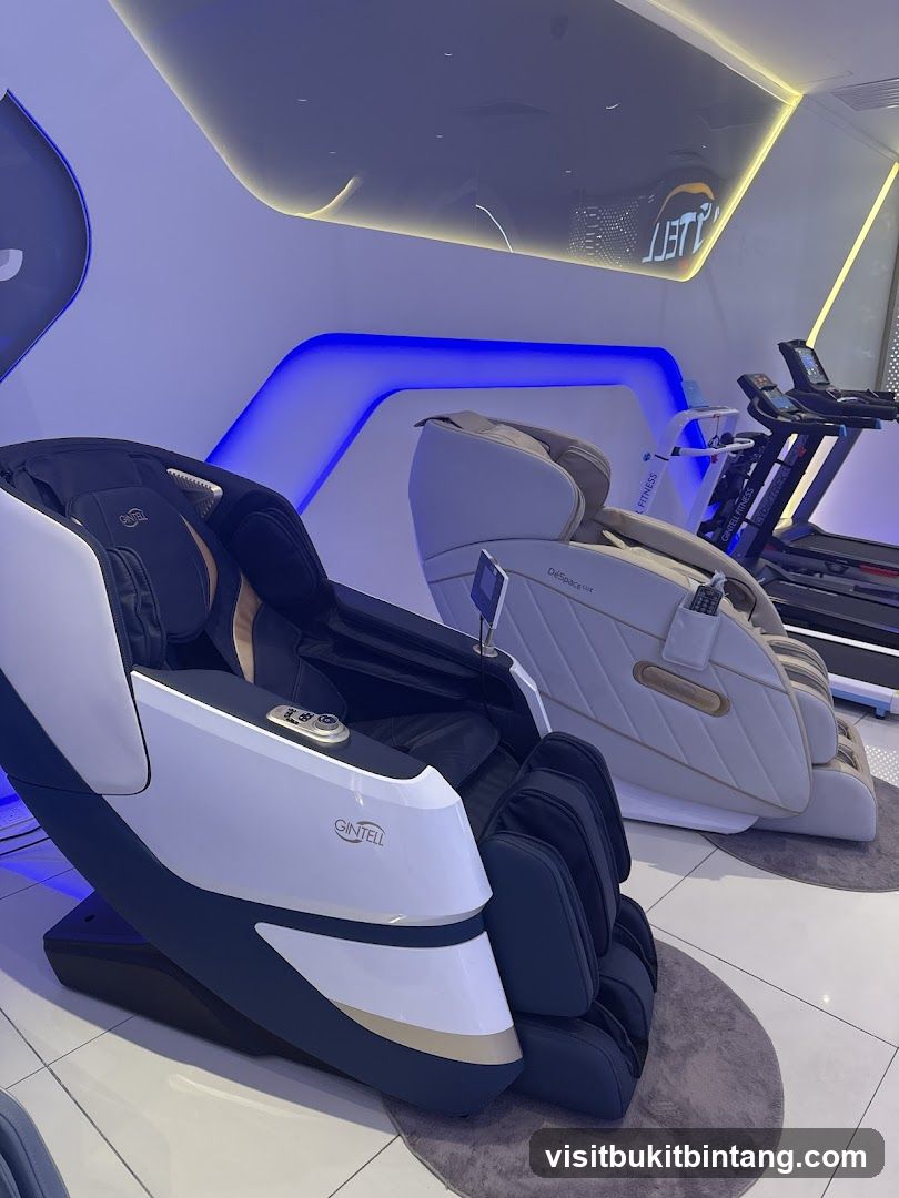 Massage Chairs and Treadmills
