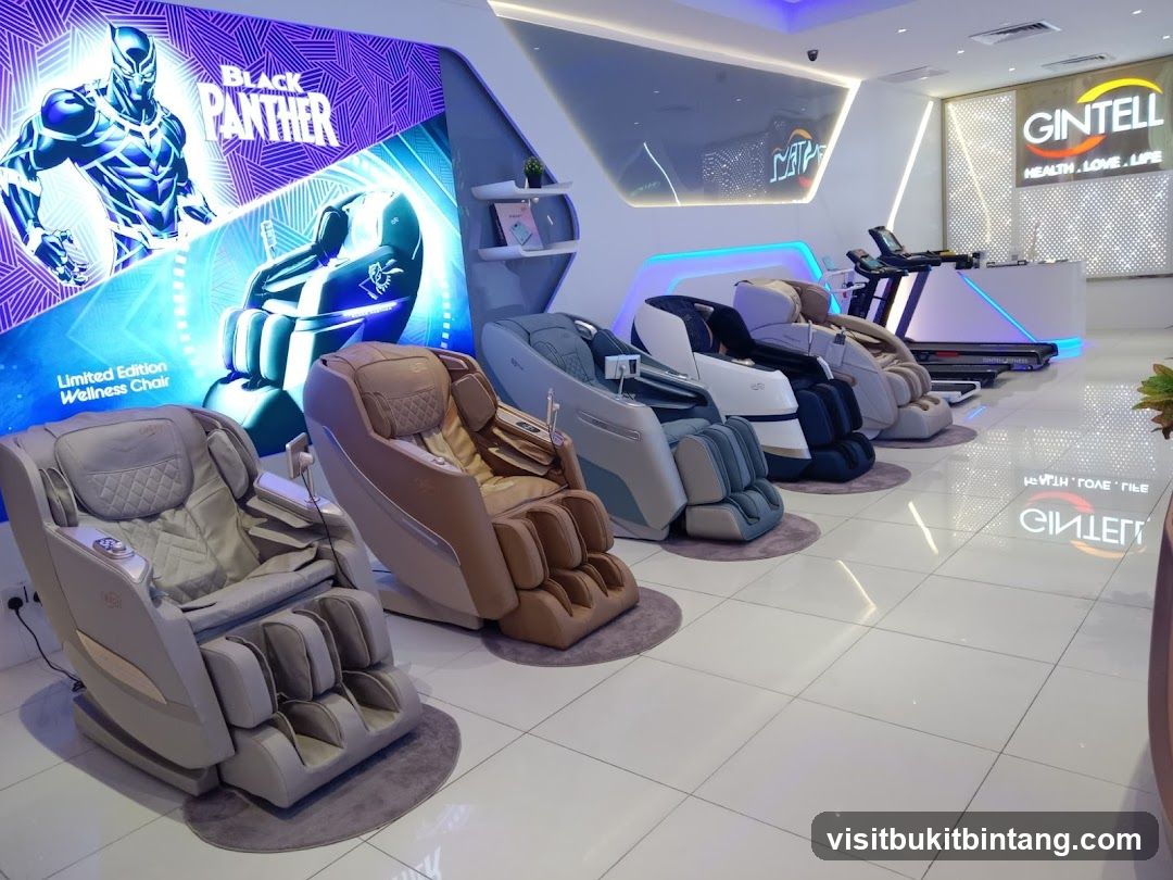 Massage Chairs Display